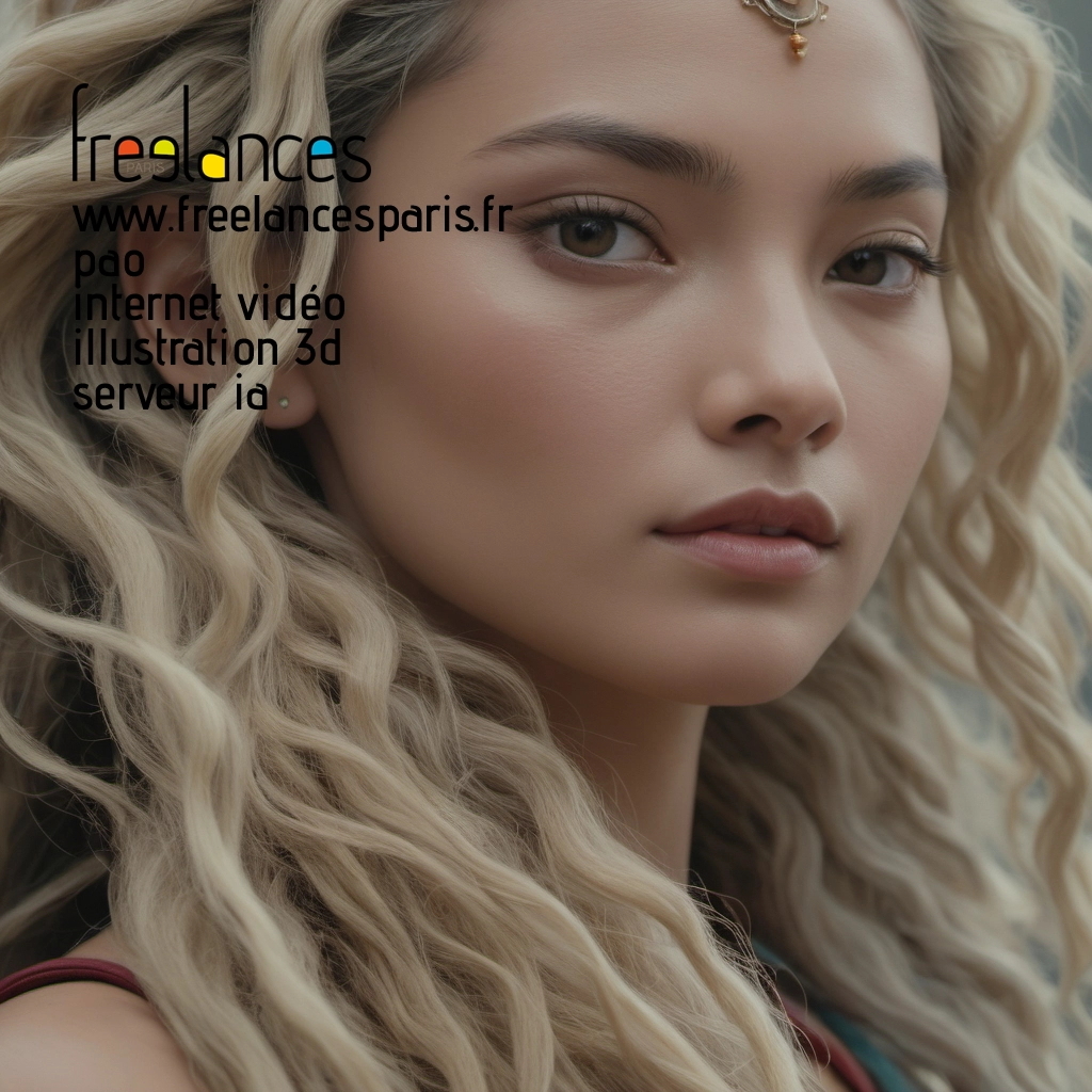 Pao mise en page internet vidéo illustration 3d serveur IA générative AI freelance paris studio de création magazines 8lg9fcd0